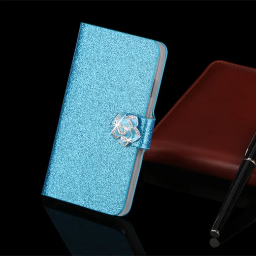 Новая Горячая Распродажа Мода чехол для LG рыболов H79 Nexus 5x Google Nexus 8 Обложка Flip Book кошелек Дизайн мешок мобильного телефона визитница - Цвет: Blue with Flower