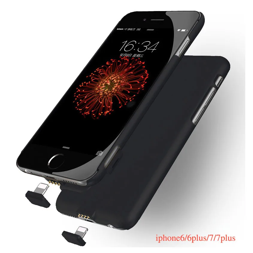 imágenes para 1500 mAh/2000 mAh Power Bank Cargador de Batería Externa Ultra Delgada Caja Del Teléfono cubierta Para el iphone 6 6 S 7 7 Más La Batería De Respaldo caso imágenes para 1500 mAh/2000 mAh Power Bank Cargador de Batería Externa Ultra Delgada Caja Del Teléfono cubierta Para el iphone 6 6 S 7 7 Más La Batería De Respaldo caso