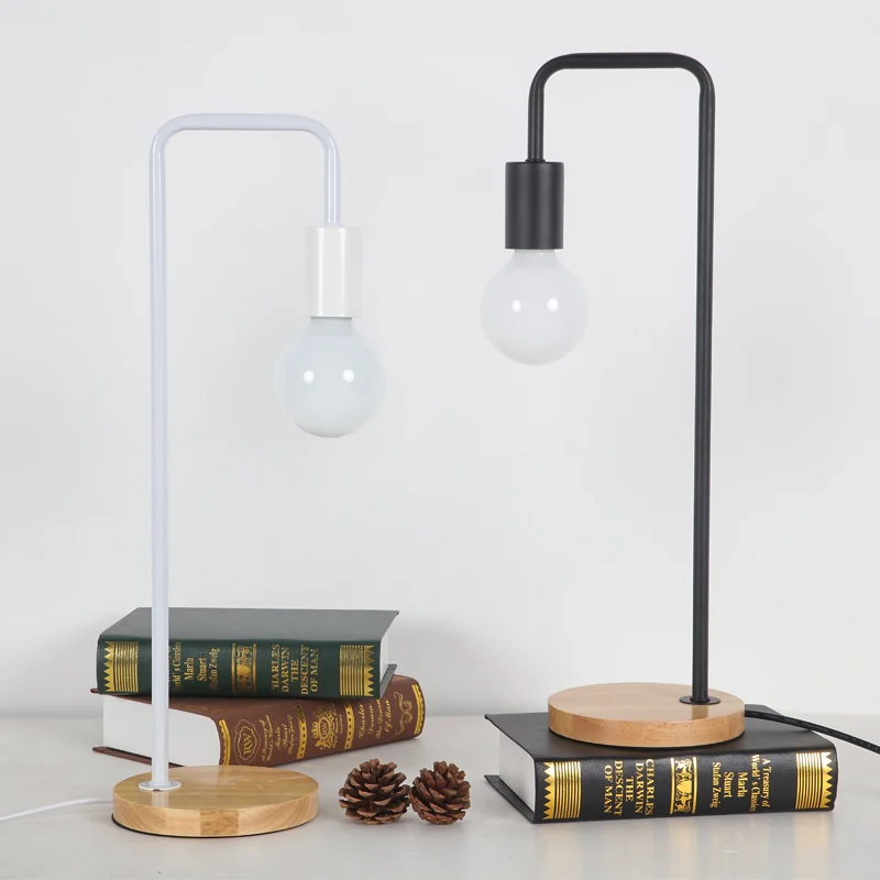 Nordic led Desk Lamp Student Eye Lamp Dormitory Learning Desk Light Modern led Reading Light Bedroom Bedside Office Table Lamp