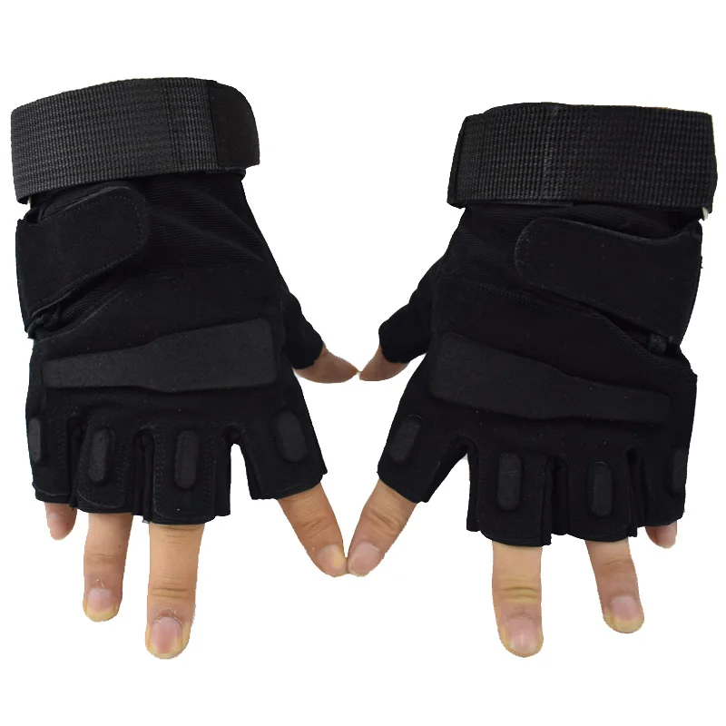 Tactical Fingerless Gloves Military Army Shooting Paintball Airsoft Bicycle Motorcycle Combat Gloves Outdoor Sport Armed Mittens