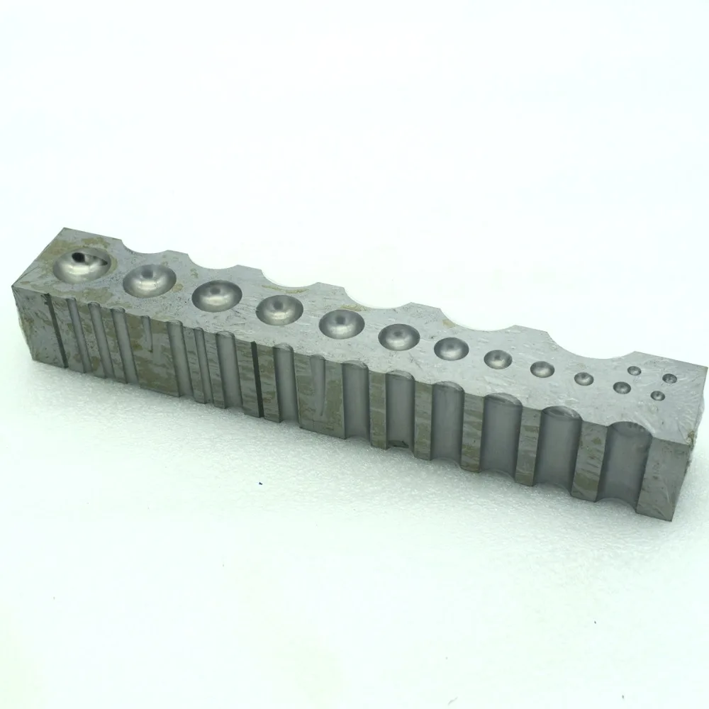 

Steel Forming Block Metal Dapping Jewelry Bending & Shaping Tool