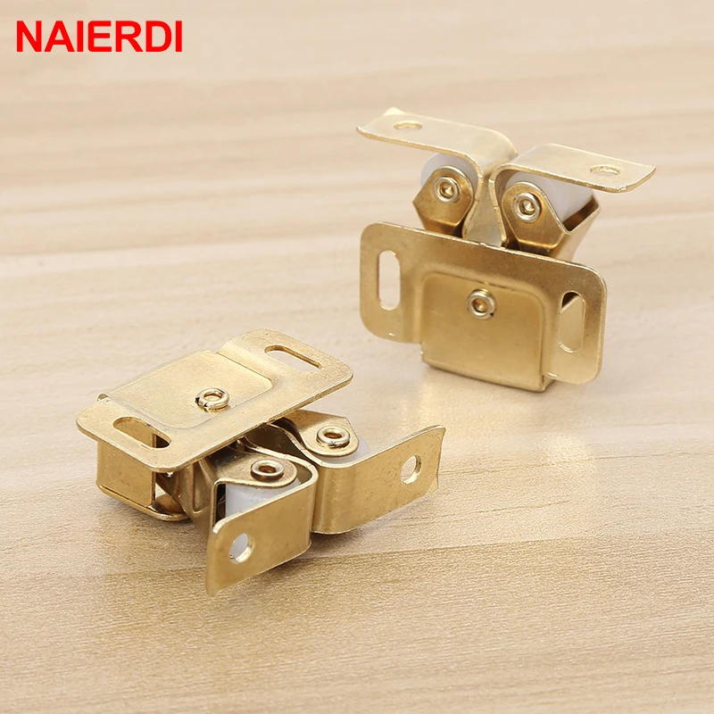 NAIERDI Bag Magnet Cabinet Catches Door Stop Closer Stoppers Damper Buffer For Wardrobe Hardware Furniture Fittings Accessories