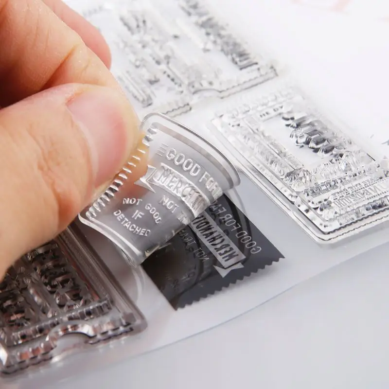 Билетный силиконовый прозрачный штамп цепляется печать DIY дневник в стиле Скрапбукинг тиснильный альбом декор ремесло подарок