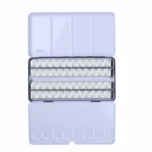 MEEDEN Пустой Акварель Банки с 6/12/24 Шт. Полный Кастрюли и 12/24/48 Половины кастрюли