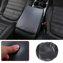 2018 New Carbon Fiber ABS Armrest Console Central Box Cover Trim For Honda CR V CRV