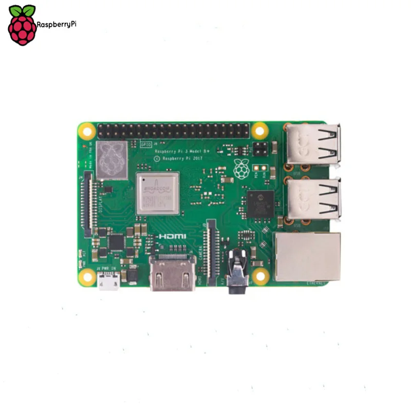 Оригинальный RPI 3 B plus с 1 Гб BCM2837B0 4 ГГц ARM поддержка Wi Fi 2 и Bluetooth поддержкой
