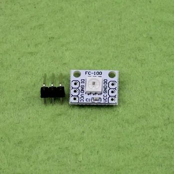 

[LAN] 1 5050 full-color LED water lamp module RGB full color highlight lamp electronic building blocks (C6B4) --100PCS/LOT