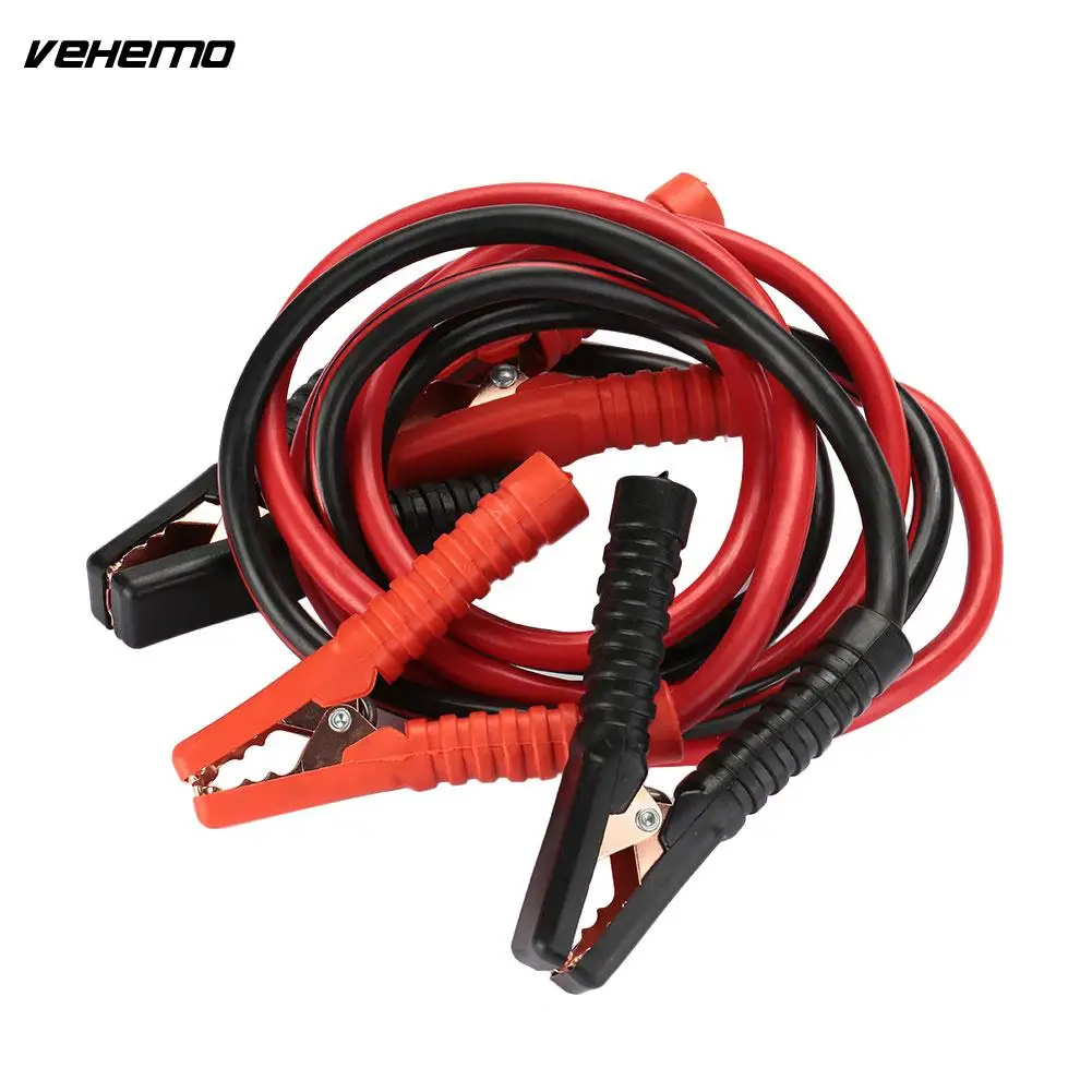Vehemo con Clip Cable de refuerzo Cable de salto Cable de arranque de batería de coche línea de alimentación segura Vehemo con Clip Cable de refuerzo Cable de salto Cable de arranque de batería de coche línea de alimentación segura