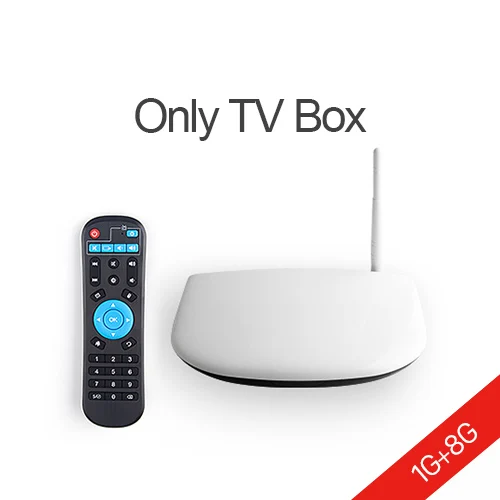 Leadcool Q1304 RK3229 четырехъядерный Android 8,1 Smart tv BOX 2,4 ГГц Wifi 100 м Ethernet 1 ГБ/2 ГБ 8 ГБ/16 ГБ 4 к медиаплеер Android Box - Цвет: 1G 8G Tv Box