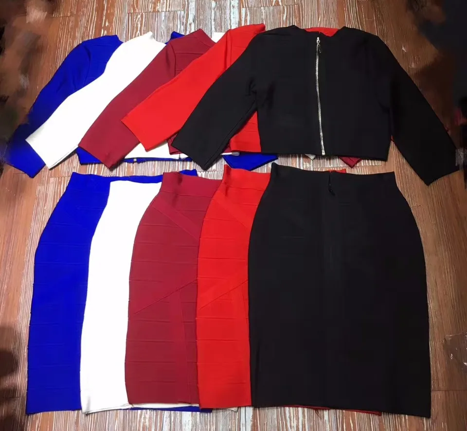 red white and blue two piece outfit