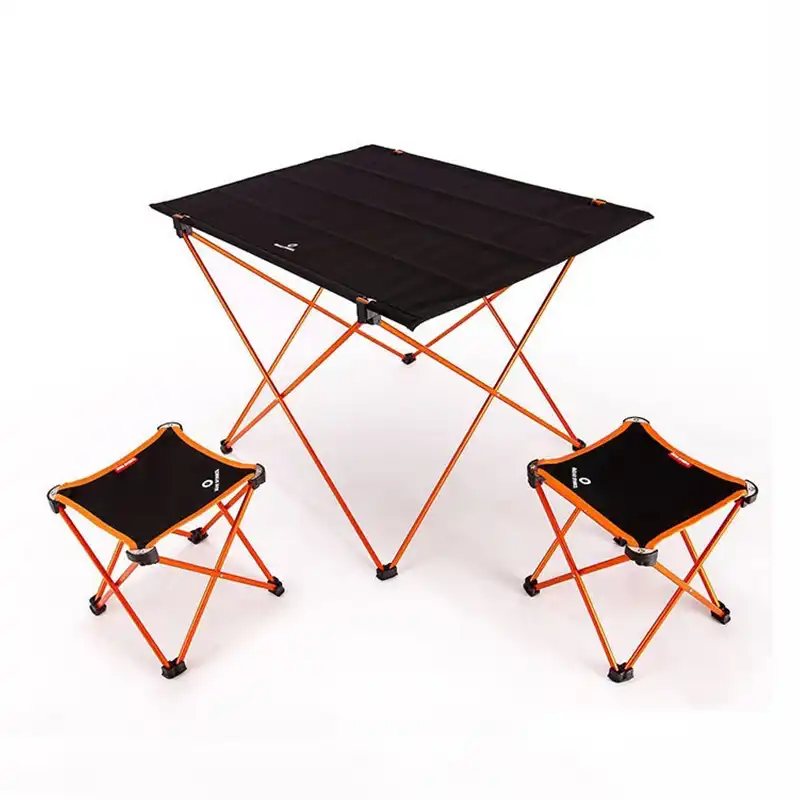 Portable Foldable Garden Sets 1pc Table 2pcs Chairs Camping Table