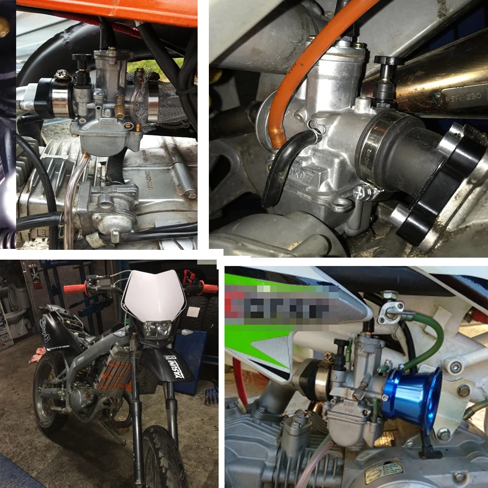 ZS MOTOS Мотоцикл Запчасти скутер карбюратор 21 24 28 30 32 34 мм 2т pwk универсальный для