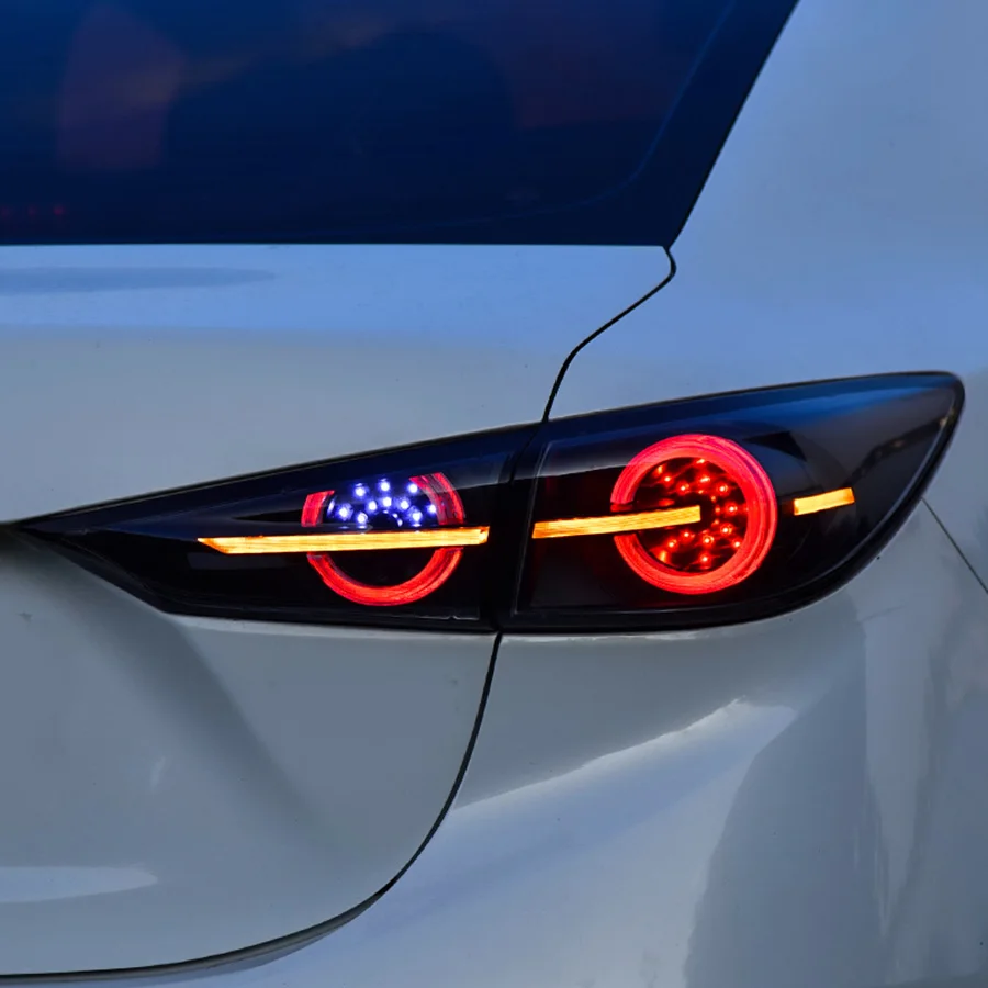 

Car Styling LED Tail Lamp for Mazda 3 Axela Tail Lights 2014-2018 for Axela Rear Light DRL+Turn Signal+Brake+Reverse LED light
