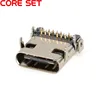 Разъем SMT Micro USB-3.1 Socket SMD 24P Type c Female Socket DIP4 SMD Штекерный разъем DIP для интерфейса передачи Hd ► Фото 1/4