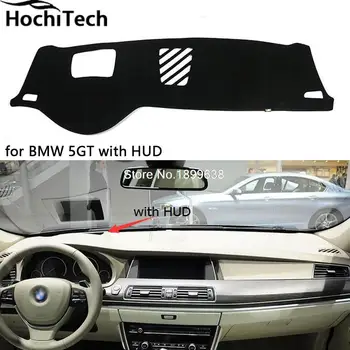 

Excellent double layer mats for BMW 5 series GT 5GT dashboard mat Protective pad Shade Cushion car styling accessories 2014 2015