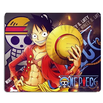 

One Piece Anime Gaming Mouse Pad Cool Design Monkey D. Luffy Soft Rubber Mouse Mats for Gift or Collection