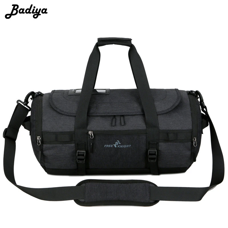 New Multifunctional Travel Bag Large Capacity Men Hand Luggage Duffle Bag Nylon Shoulder Weekend ...