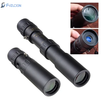 

10-30x25 BAK4 Zoom Monocular Telescope Pocket Portable Monocular Hunting Adjust Focus Optical Scope