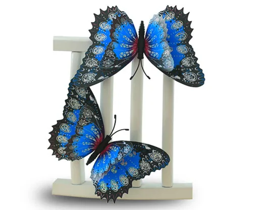 3D Butterfly fridge magnet home decoration 5pcs - 12