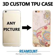 500 шт настроить 3d тиснение Мягкий ТПУ чехол для Apple iPhone 7 чехол задняя крышка для iPhone 6 6 plus 5 5S чехол для телефона