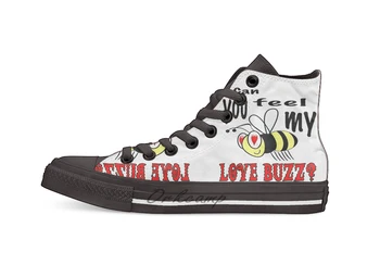 

Love Buzz Casual High Top Canvas shoes sneakers For Drop shipping