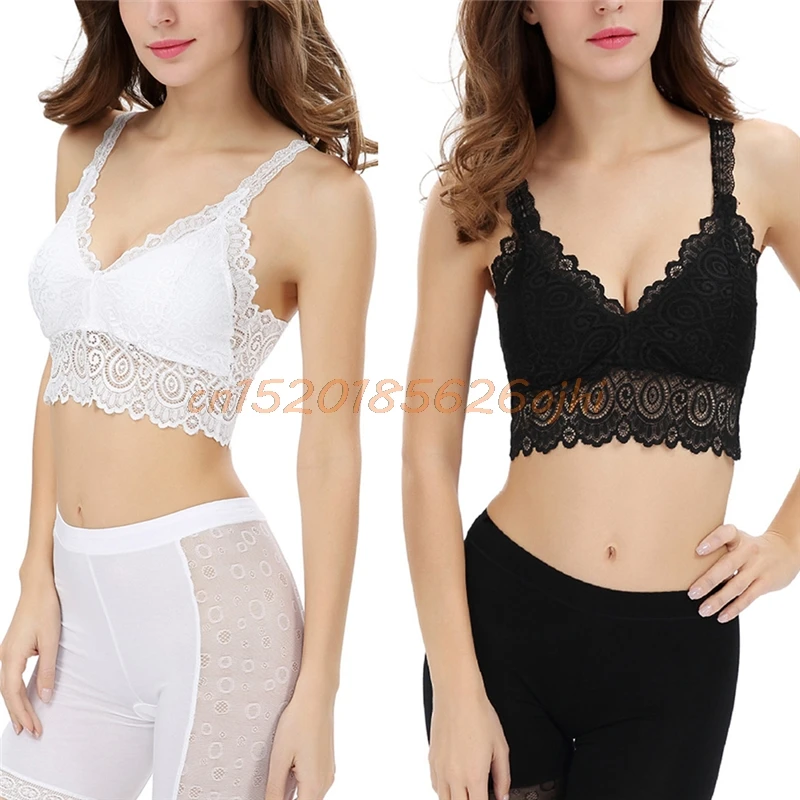 cropped camisole bra