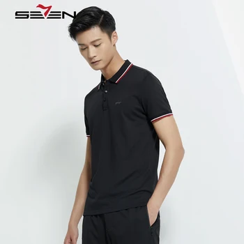 

Seven7 Brand Casual Fashion Solid High Quality Polo Shirt Men Short Sleeve Simple Style Male Polo Top Luxury Tee 114T58270