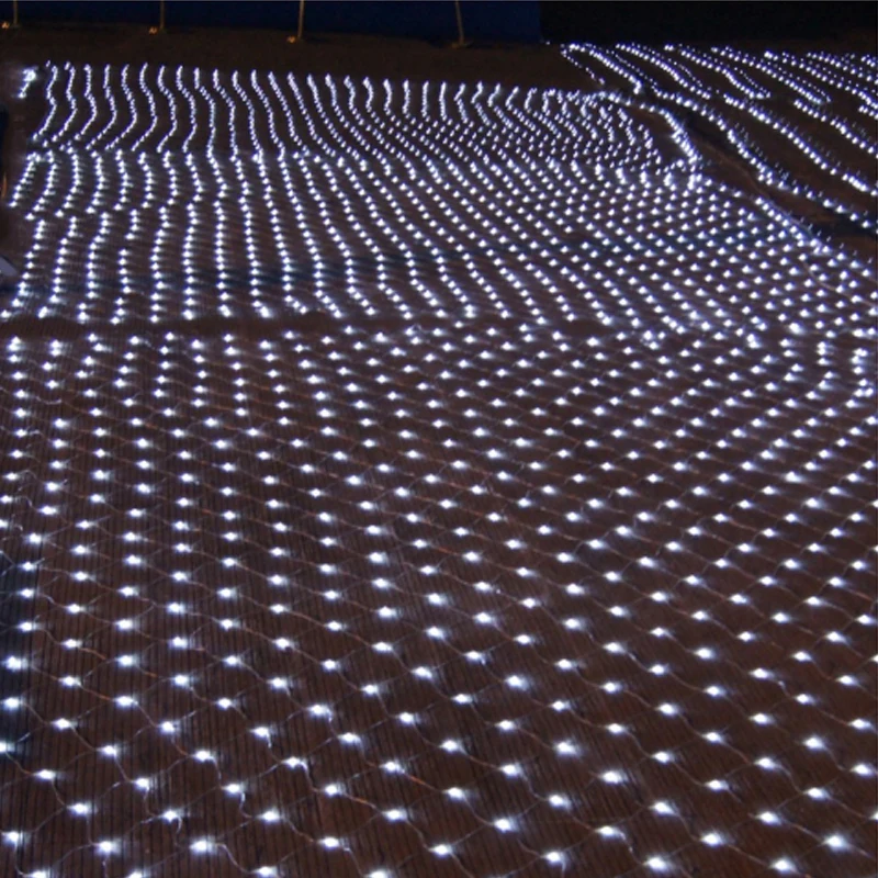 1.5M*1.5M / 2M*2M / 3M*2M LED Net Light EU 220V Christmas Lights Outdoor / Indoor Waterproof string lighting For NEW YEAR 1.5M*1.5M / 2M*2M / 3M*2M LED Net Light EU 220V Christmas Lights Outdoor / Indoor Waterproof string lighting For NEW YEAR