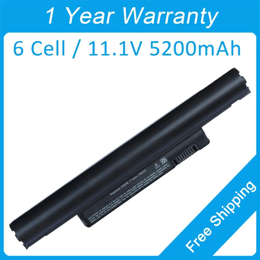 Новый 6-элементный Аккумулятор 5200 мАч для ноутбука dell Inspiron Mini 10 10Z 1011 в H766N J590M J658N