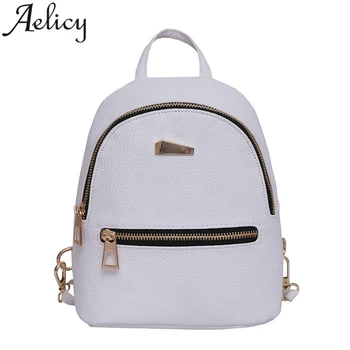 

Aelicy 2019 Fashion Backpack Shoulder Bag Ladies Mobile Phone Bag High Quality Small Package Bag Small School Student Bags