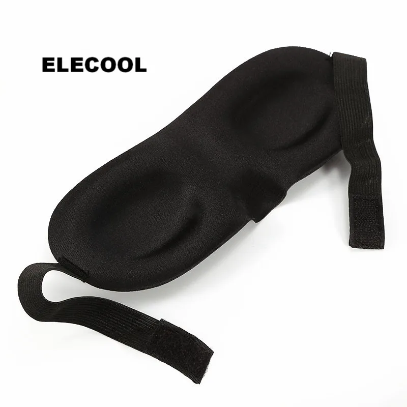 ELECOOL 3D Black Soft Eyepatch Eye Sleep Mask Travel Sleep Rest Eye Shade Sleeping Mask Cover Unsexed High Quality ELECOOL 3D Black Soft Eyepatch Eye Sleep Mask Travel Sleep Rest Eye Shade Sleeping Mask Cover Unsexed High Quality