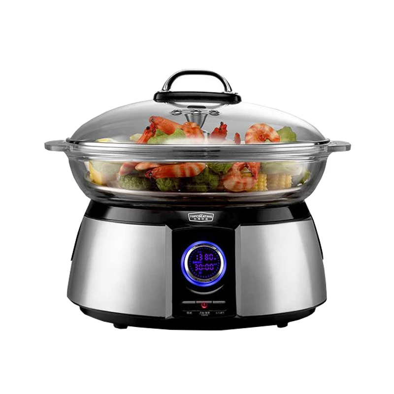 

Multifunctional Electric Steamer Household Electric Steam Hot Pot Intelligent Electric Steam Cooker ES-005