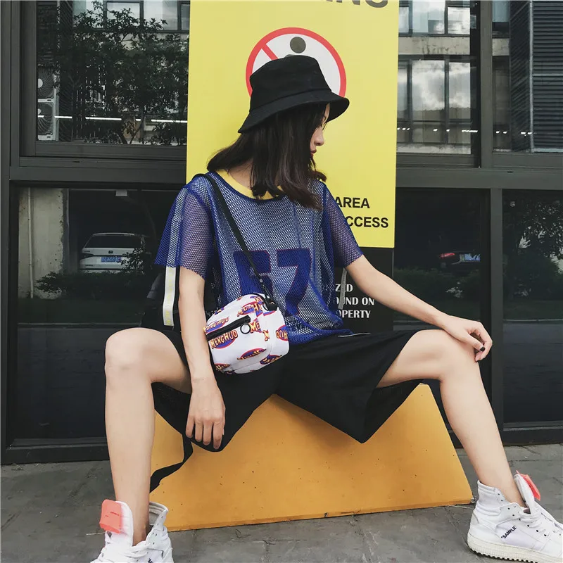 Menghuo Casual Letter Women Shoulder Bags Waterproof Nylon Female Handbags Girls Messenger Bags Small Crossbody Women Mini BagsIMG_6527