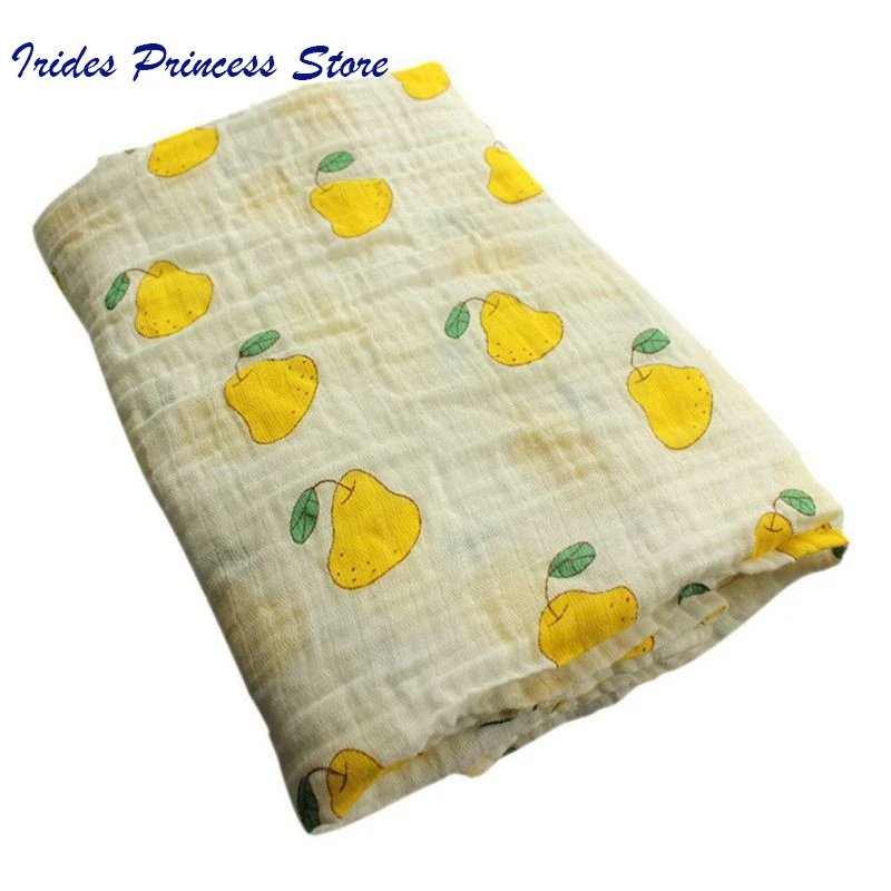 

1Pcs Set 120*120cm Muslin Cloth 100% Cotton Newborn Baby Swaddles Baby Blankets Multi Designs Functions Towel Hold Wraps Hot
