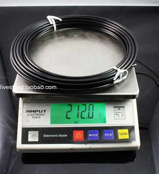 

Superlight weight Cable brake/shift housing uses aluminum liner shell 22g/meter
