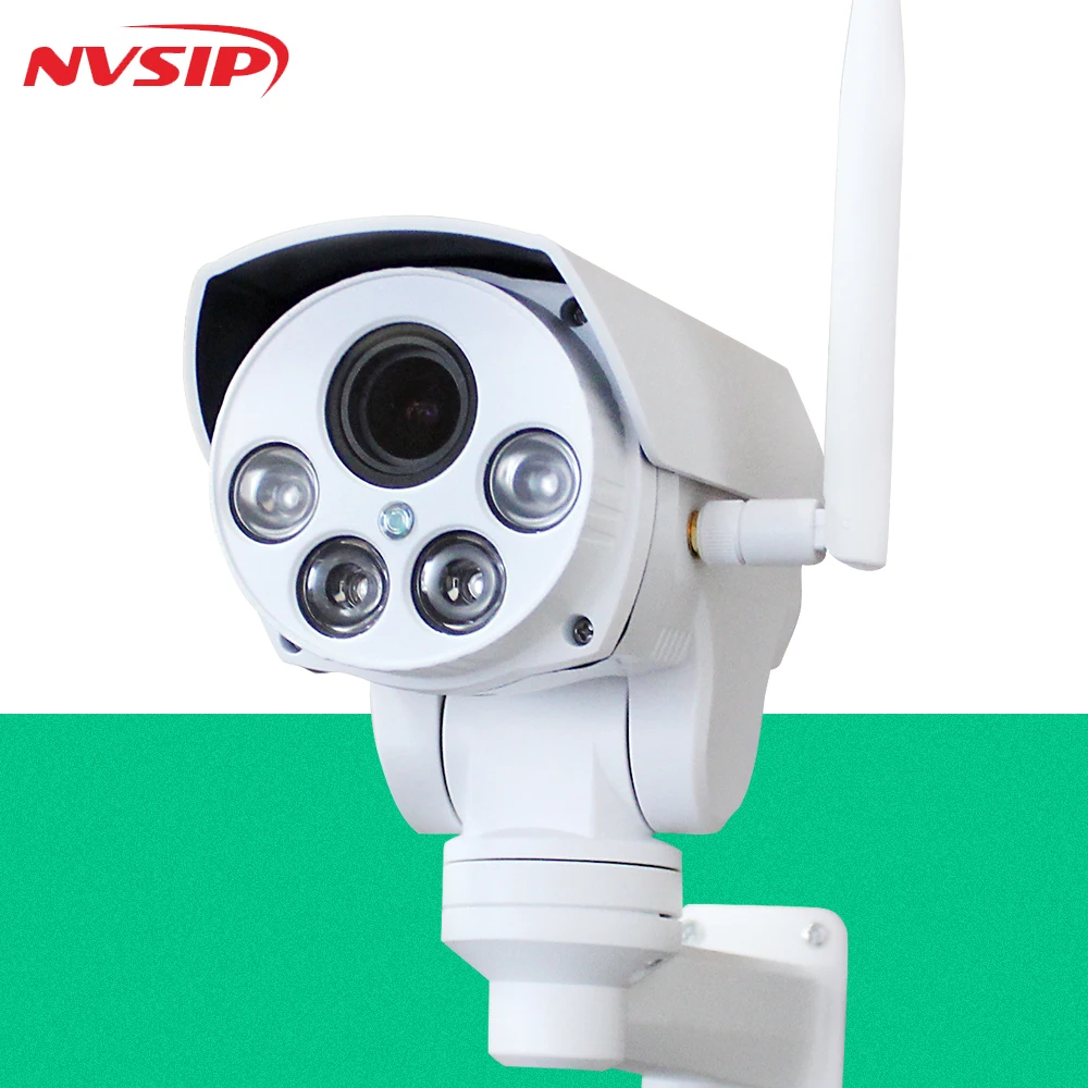 NVSIP HI3518E 960 P/1080 P HD Wifi PTZ IP камера пуля наружная 4X Pan Tilt Zoom 2,8-12 мм 2MP беспроводная ИК Onvif SD карта CCTV