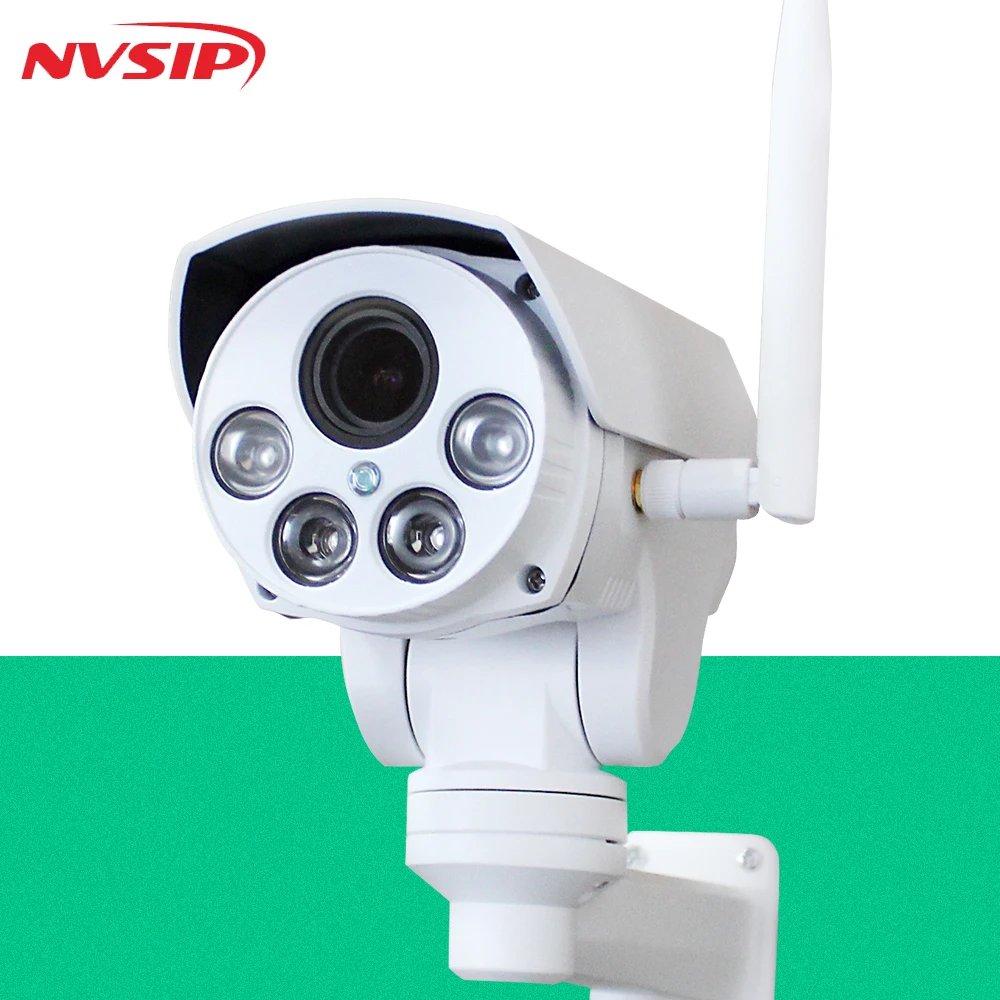 IP камера видеонаблюдения NVSIP HI3518E 960P/1080P HD Wi Fi PTZ 4X панорама наклон зум 2 8 12 мм Мп