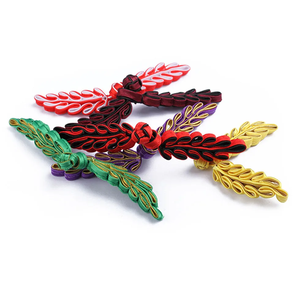 

Multicolor 5/10/20/30/40/50 Pairs Chinese Knot Buttons Fashion Style Handmade Clothing Dress Decorative Button DIY Sewing Craft