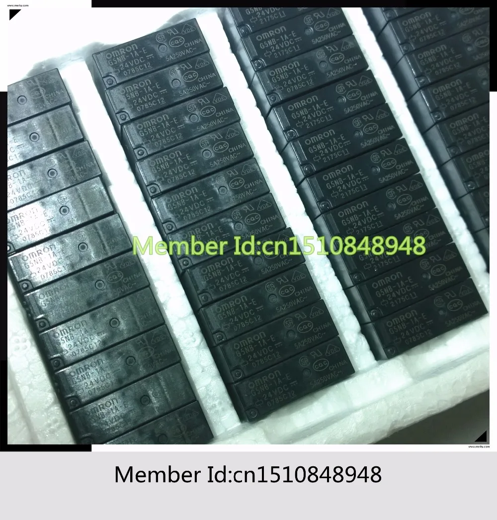 

G5NB-1A-E-24VDC Relay 100%original G5NB-1A-E-DC24V G5NB-1A-E 24V 5A 4P
