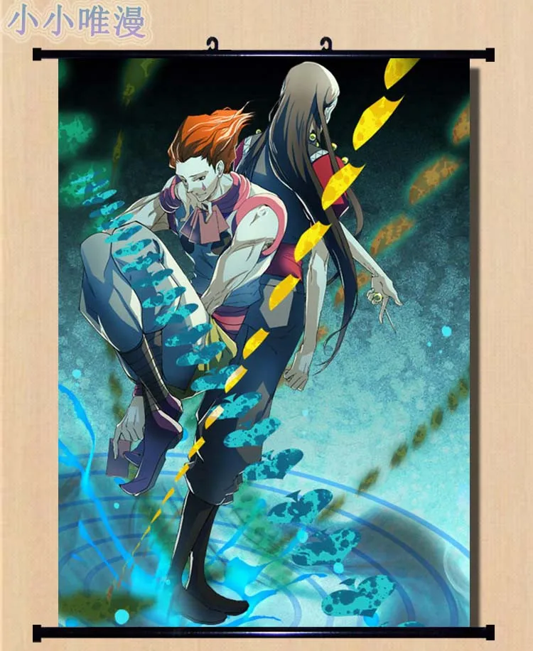 Японский Аниме Охотник х персонажи Hisoka & Illumi Zoldyck Kalluto домашний Декор стены