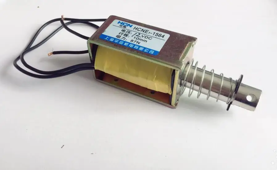 DC12V DC24V HCNE1-1564 двухтактный Электромагнит 10 мм ход 3 кг
