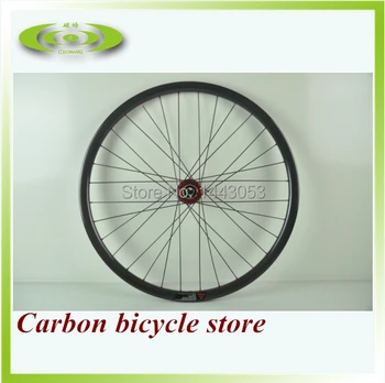 

1 pair of full carbon 26er mountain bike wheels, MTB wheels clincher bike rim with Novatec D711/D712SB hub Pillar spoke wheels