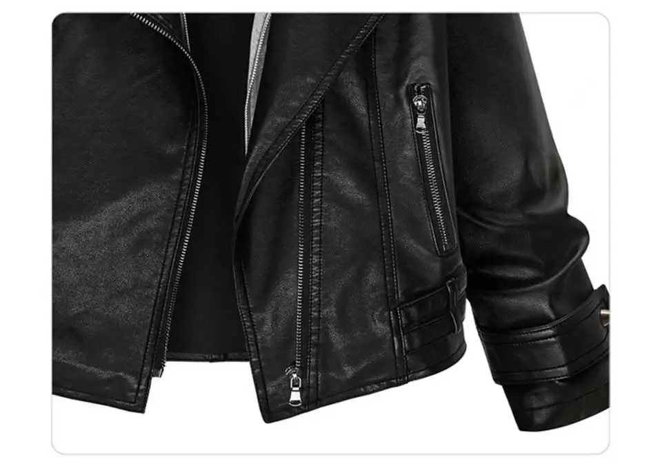 Женская зимняя 5XL негабаритная кожаная куртка с капюшоном панк уличная Свободная Повседневная Женская байкерская куртка мотоциклетное