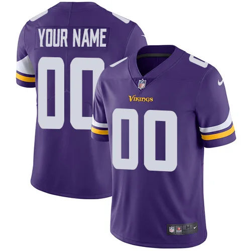 Пользовательские Миннесота 2018 Викинги Джерси Цвет Rush пара неприкасаемых Limited