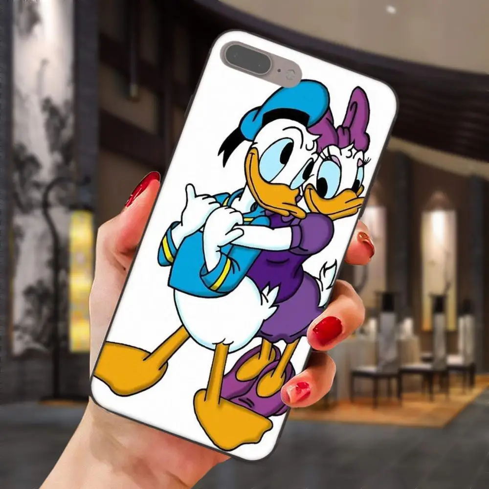 Мягкий крутой лучший для Apple iPhone 4 4S 5 5S SE 6 6S 7 8 Plus X XS Max XR Дональд Дейзи