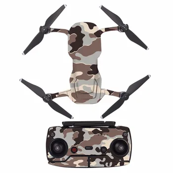 

[A0028 ] Camouflage waterproof PVC Decal Skin Sticker For DJI MAVIC Air Drone body protection film+remote Controllers cover