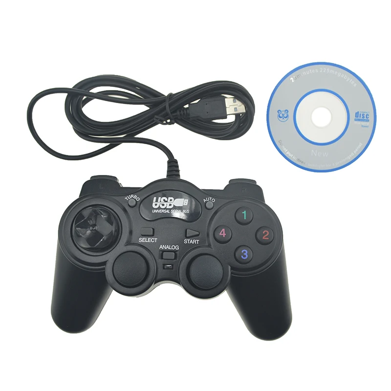 Manette De Jeu Gamepad Joystick Usb2 0 Shock Manette De Jeu Pour Manette De Jeu Pour Ordinateur Portable Pc Win7 8 10 Xp Vista Sacs à Dos Sacs à Dos De Randonnée