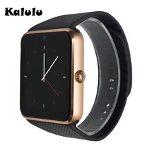 Gt08 smart watch bluetooth smartwatch uhr unterstützung sim-karte notifier konnektivität mit alle android-handys samsung htc sony