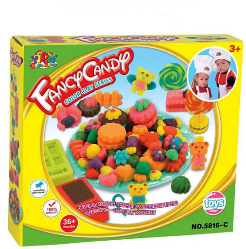 

3d color clay plasticine tool kit set play fashion toy kids toys for children learning & education slime baby toys gifts