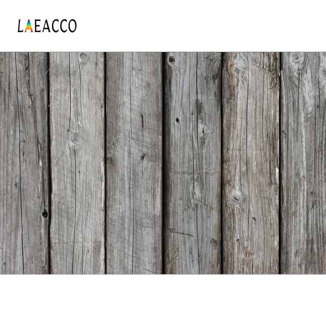 Laeacco Wood Backgrounds Planks Board Dark Texture Birthday Cake Smash Baby Pet Portrait Photo Backdrops Photocall Photo Studio